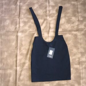 Fashion Nova Overall Mini Shirt
